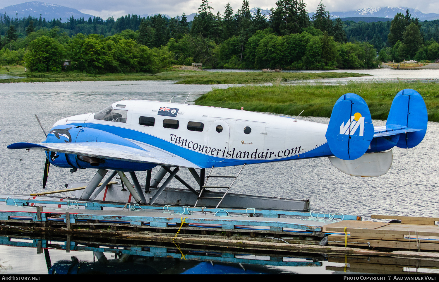 Aircraft Photo of C-FCSN | Beech D18S | Vancouver Island Air | AirHistory.net #138637