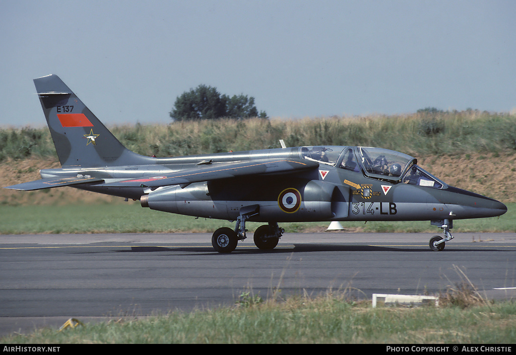 Aircraft Photo of E137 | Dassault-Dornier Alpha Jet E | France - Air Force | AirHistory.net #138640