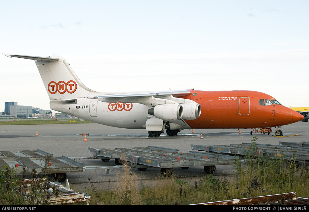 Aircraft Photo of OO-TAW | British Aerospace BAe-146-200QT Quiet Trader | TNT Airways | AirHistory.net #138662
