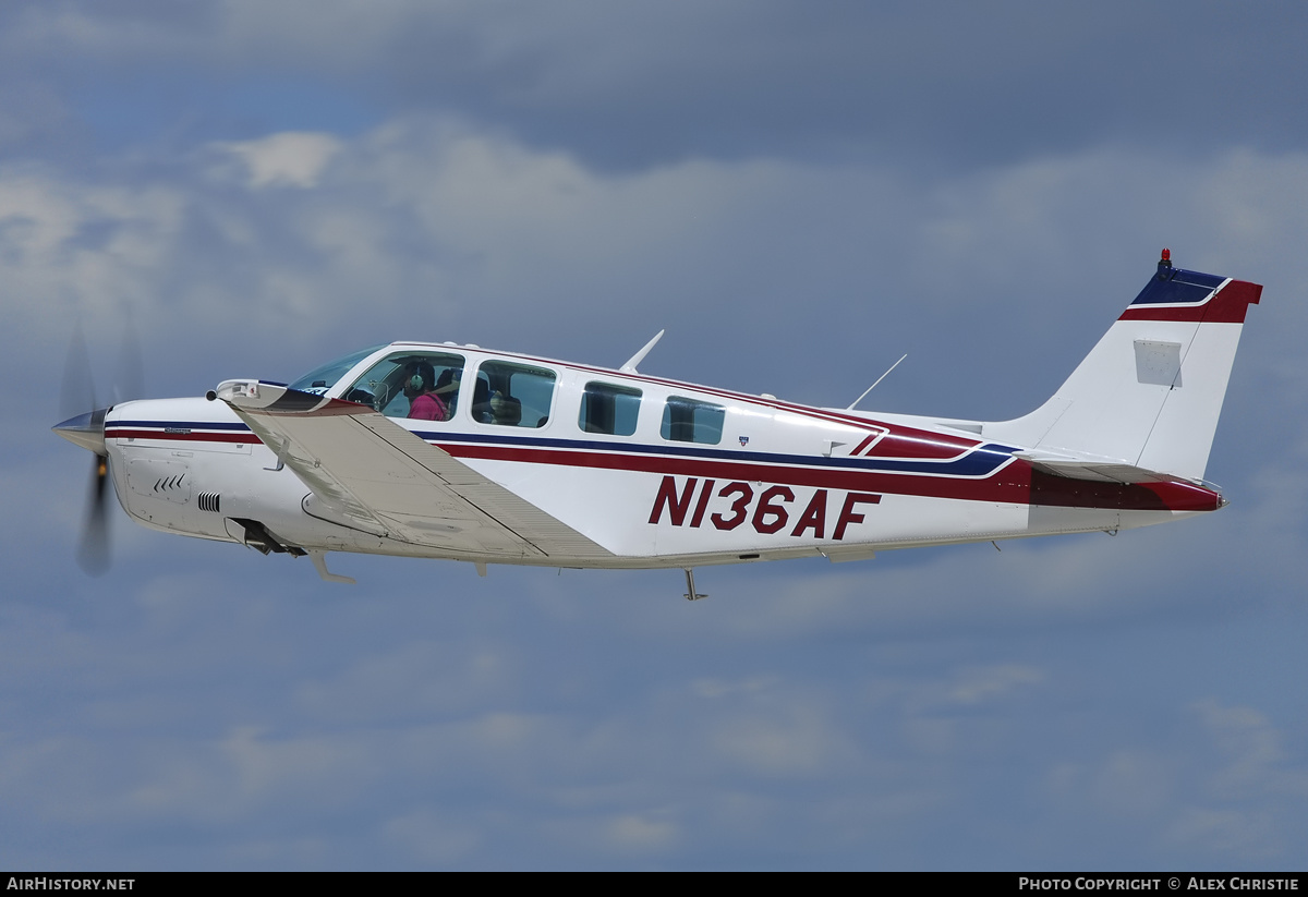 Aircraft Photo of N136AF | Beech A36 Bonanza 36 | AirHistory.net #138688