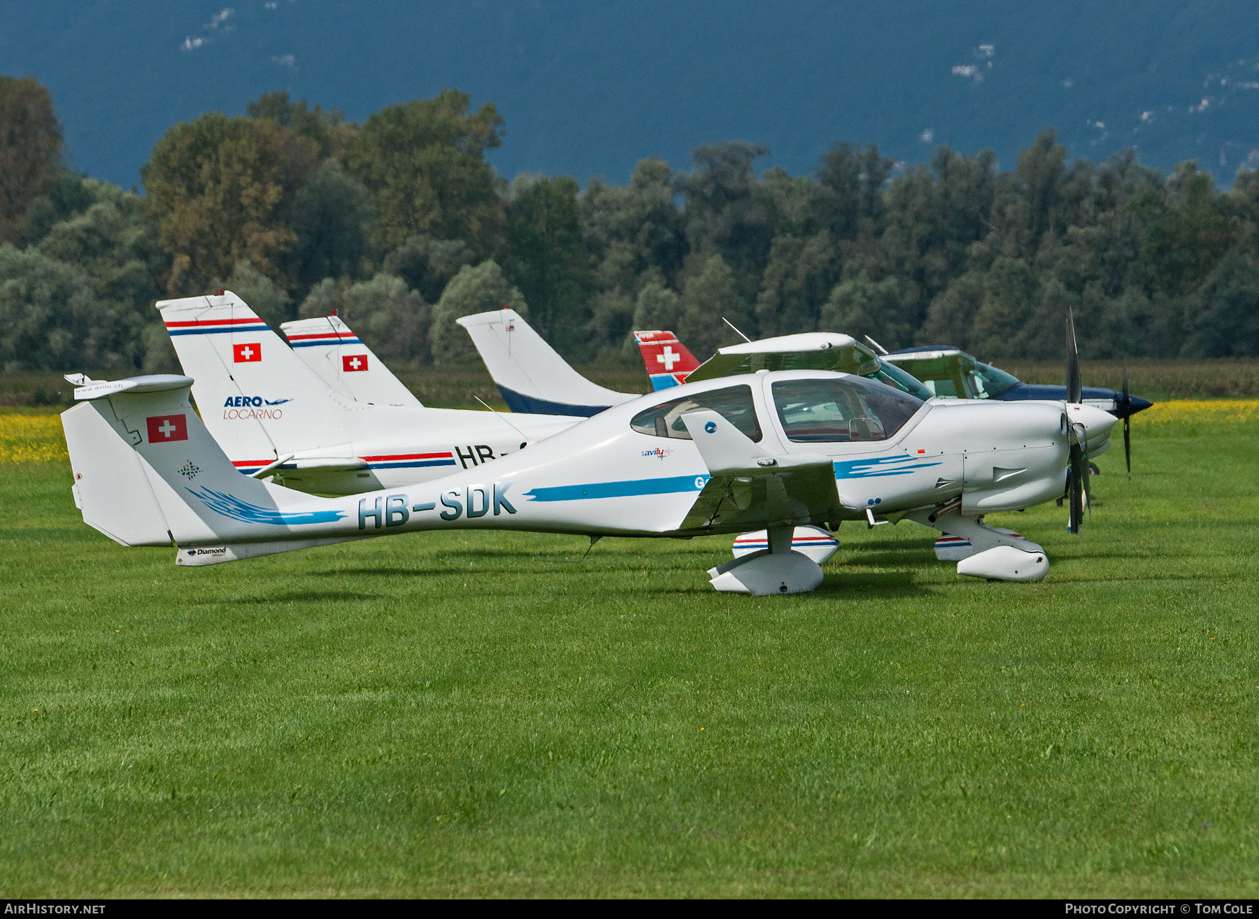 Aircraft Photo of HB-SDK | Diamond DA40D Diamond Star TDI | AirHistory.net #138705