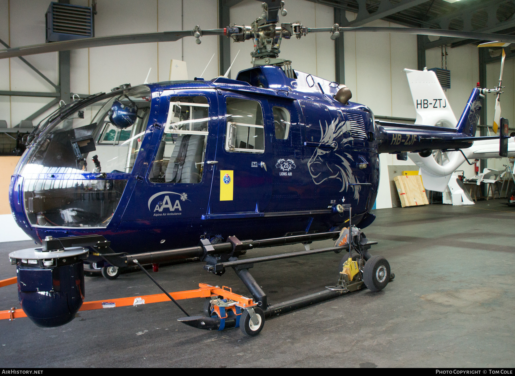 Aircraft Photo of HB-ZJF | MBB BO-105CBS-5 | Lions Air | AirHistory.net #138714