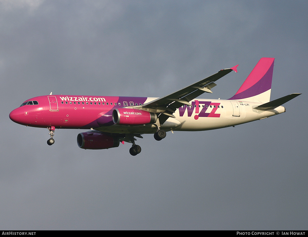 Aircraft Photo of HA-LPI | Airbus A320-232 | Wizz Air | AirHistory.net #138745