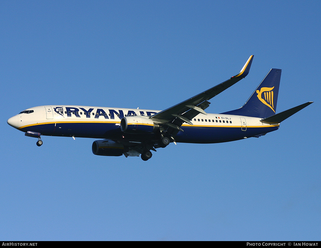 Aircraft Photo of EI-DLJ | Boeing 737-8AS | Ryanair | AirHistory.net #138746