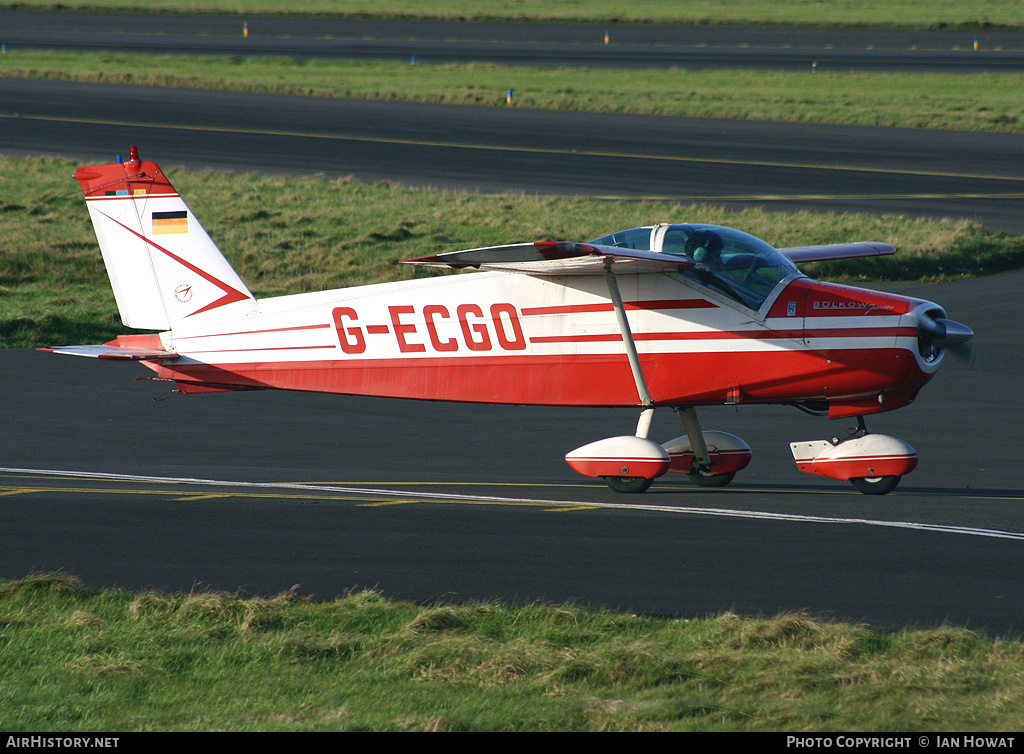 Aircraft Photo of G-ECGO | Bolkow BO-208C Junior | AirHistory.net #138748