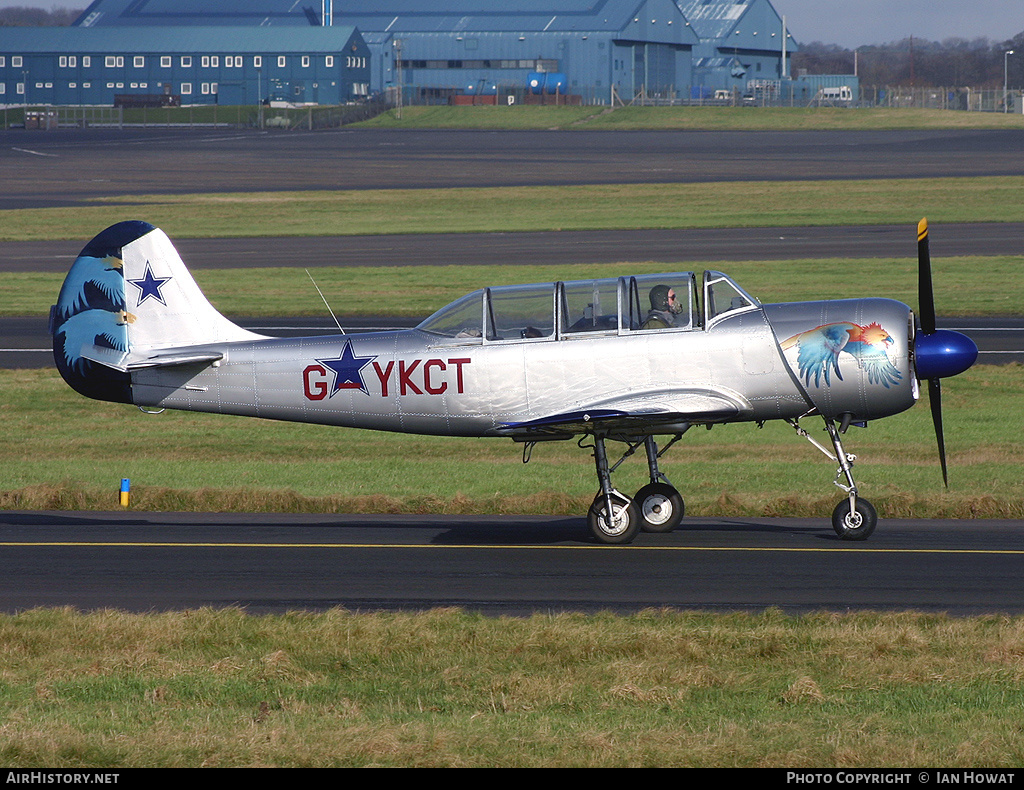 Aircraft Photo of G-YKCT | Yakovlev Yak-52 | AirHistory.net #138749