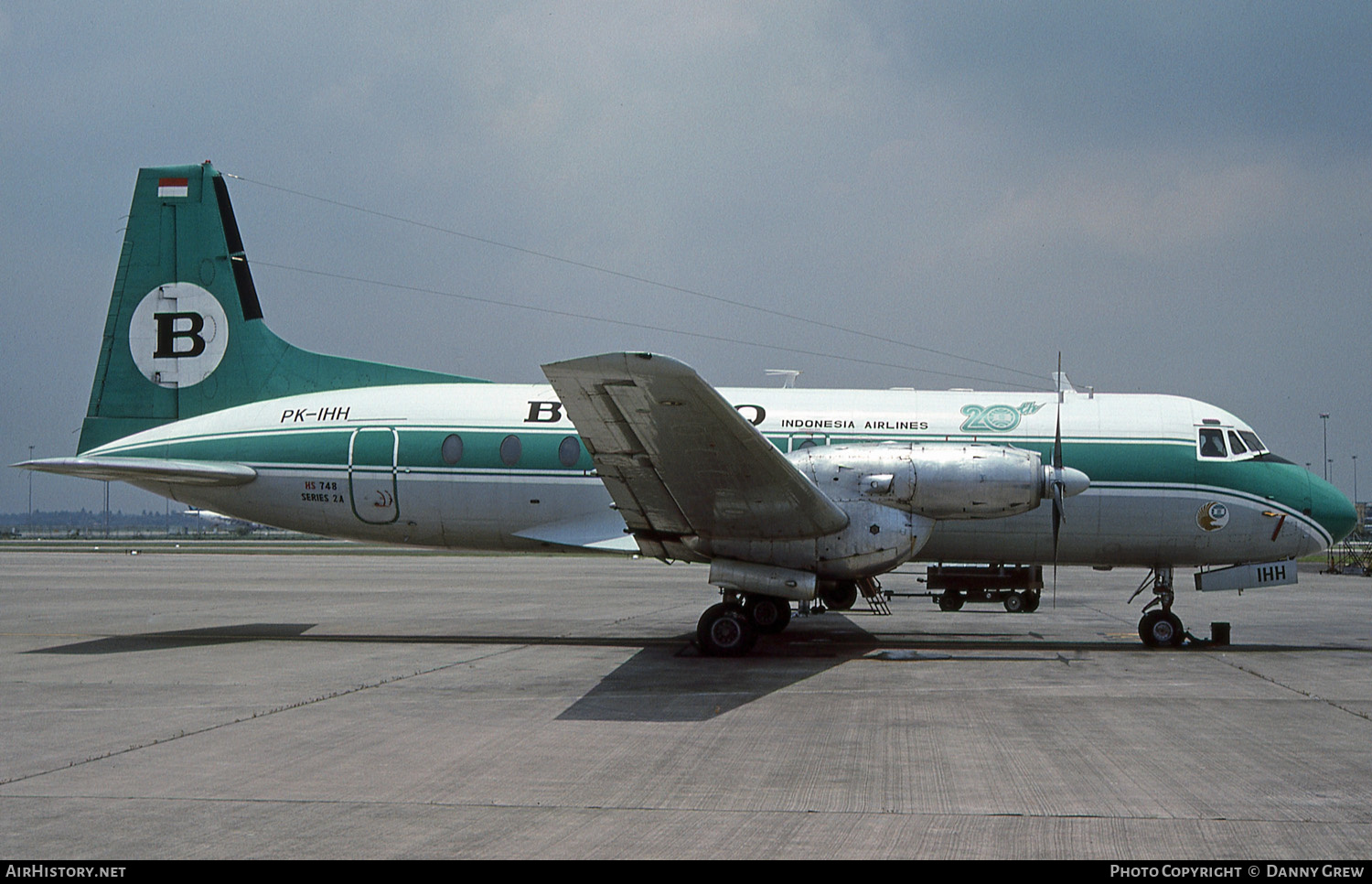 Aircraft Photo of PK-IHH | Hawker Siddeley HS-748 Srs2/235 | Bouraq Indonesia Airlines | AirHistory.net #138766