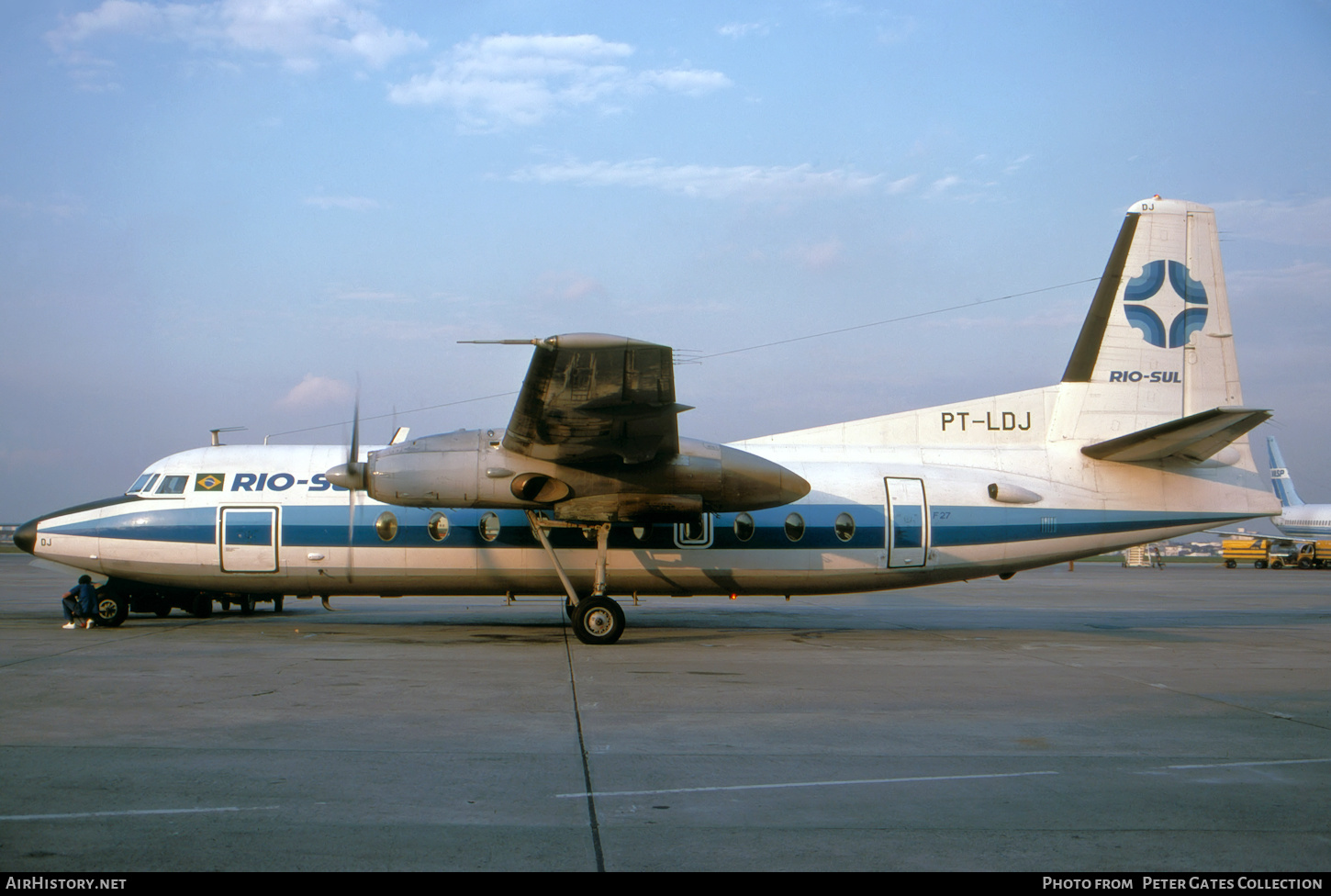 Aircraft Photo of PT-LDJ | Fokker F27-200 Friendship | Rio-Sul | AirHistory.net #138775