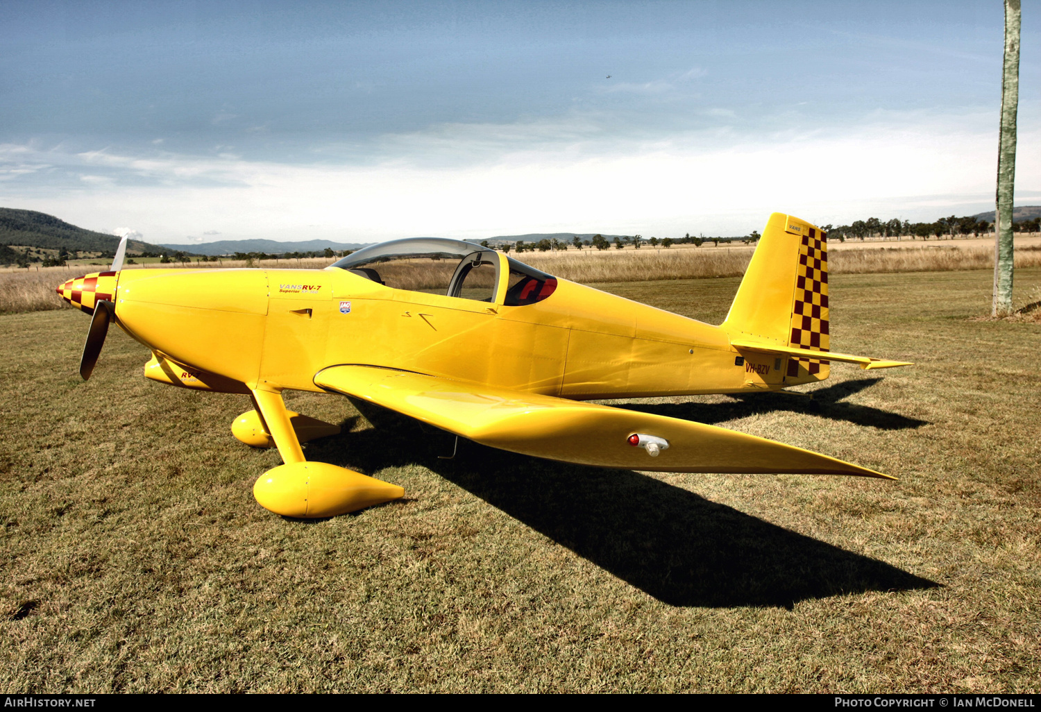 Aircraft Photo of VH-BZV | Van's RV-7 | AirHistory.net #138782