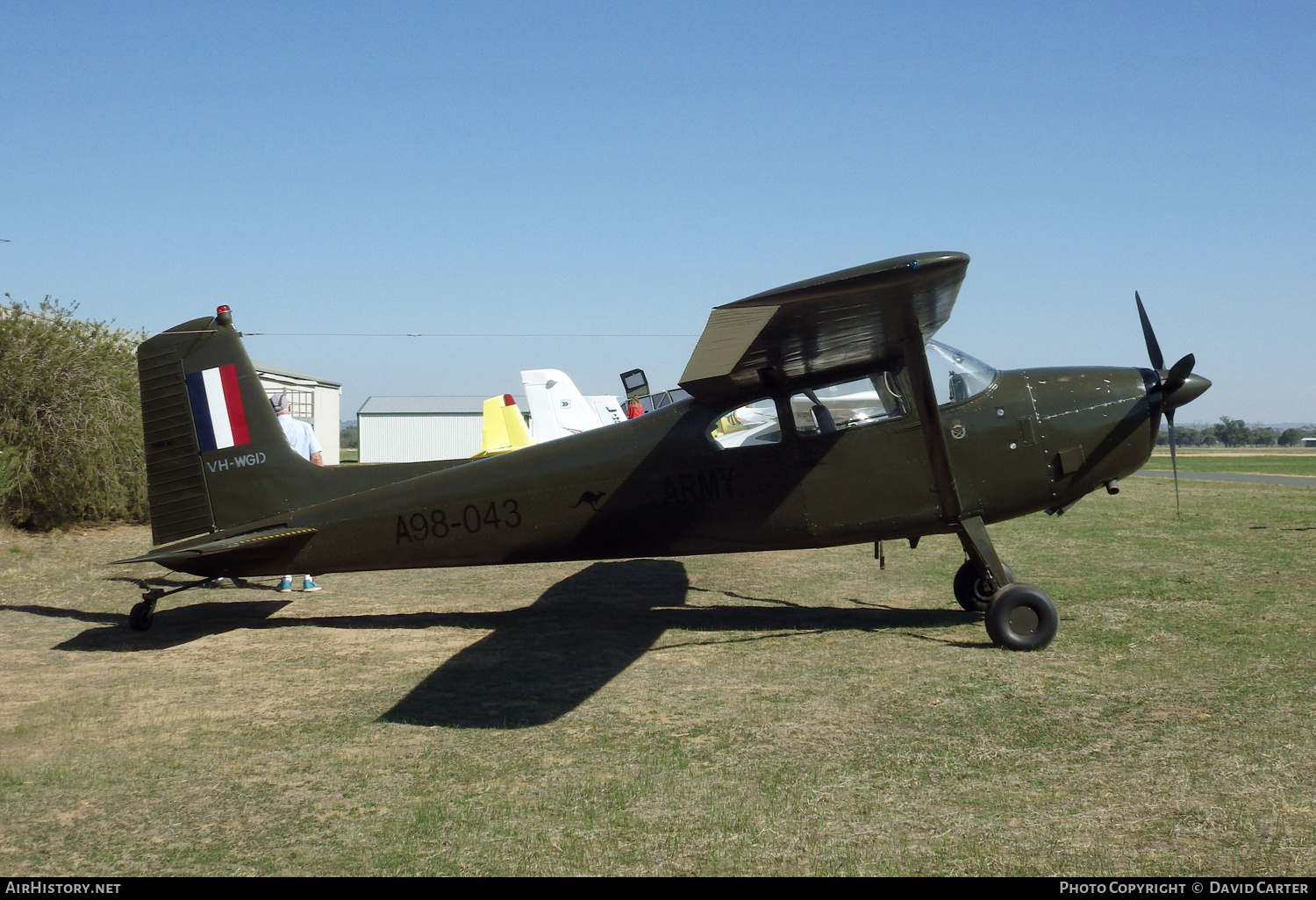 Aircraft Photo of VH-WGD / A98-043 | Cessna 180C | Australia - Army | AirHistory.net #138788