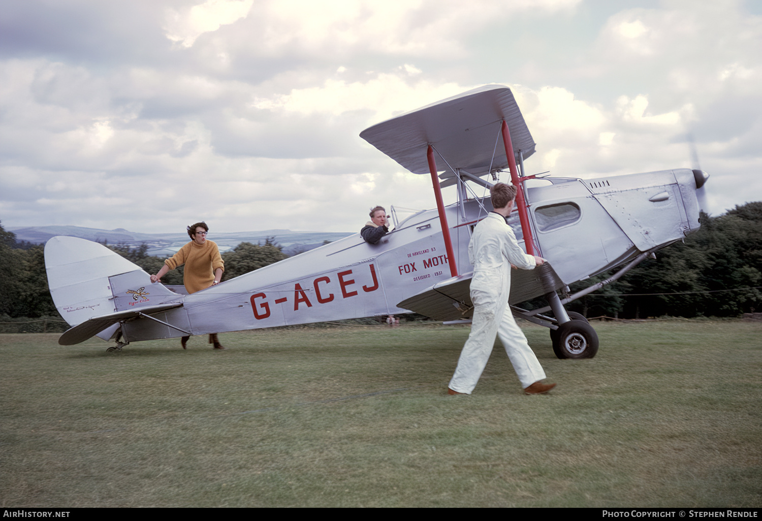 Aircraft Photo of G-ACEJ | De Havilland D.H. 83 Fox Moth | The Tiger Club | AirHistory.net #138795