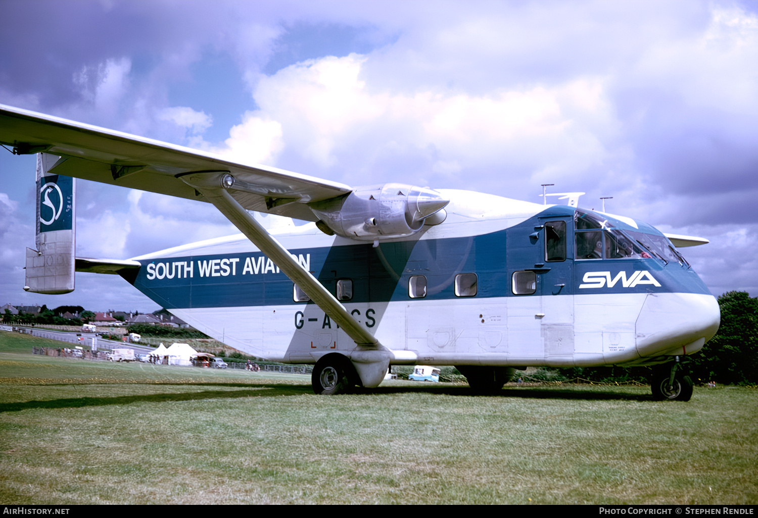 Aircraft Photo of G-AWCS | Short SC.7 Skyvan 3-200 | South West Aviation - SWA | AirHistory.net #138796