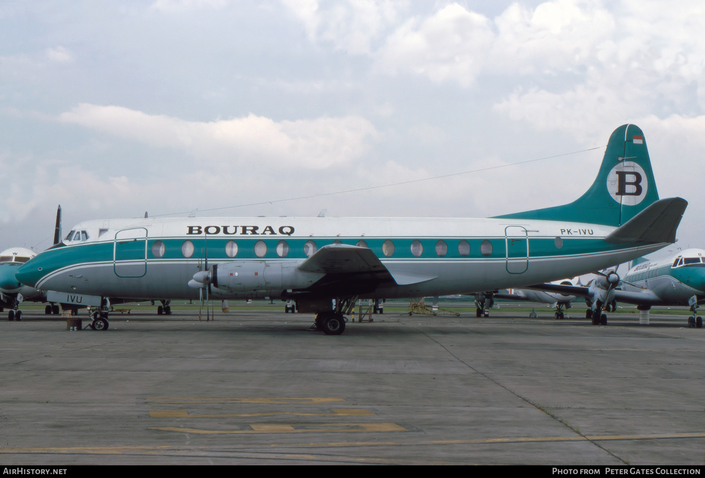 Aircraft Photo of PK-IVU | Vickers 843 Viscount | Bouraq Indonesia Airlines | AirHistory.net #138798