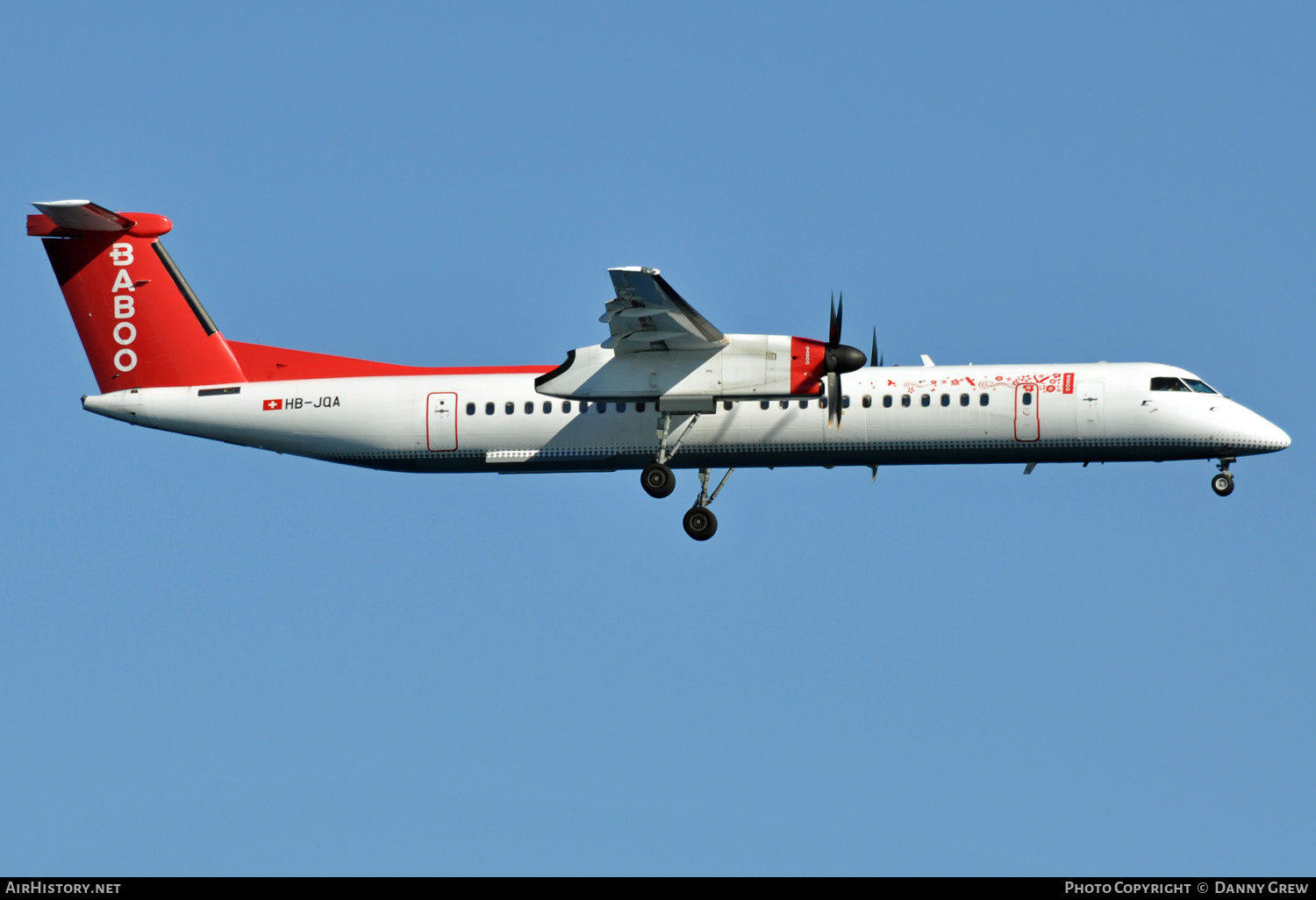 Aircraft Photo of HB-JQA | Bombardier DHC-8-402 Dash 8 | Baboo | AirHistory.net #138801