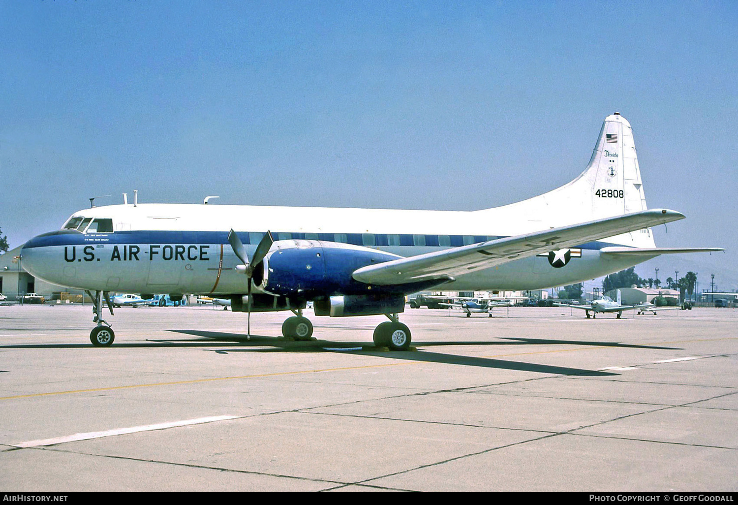 Aircraft Photo of 54-2808 / 42808 | Convair VC-131D | USA - Air Force | AirHistory.net #138815