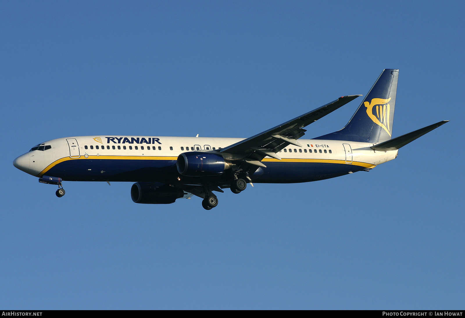 Aircraft Photo of EI-CTA | Boeing 737-8AS | Ryanair | AirHistory.net #138820