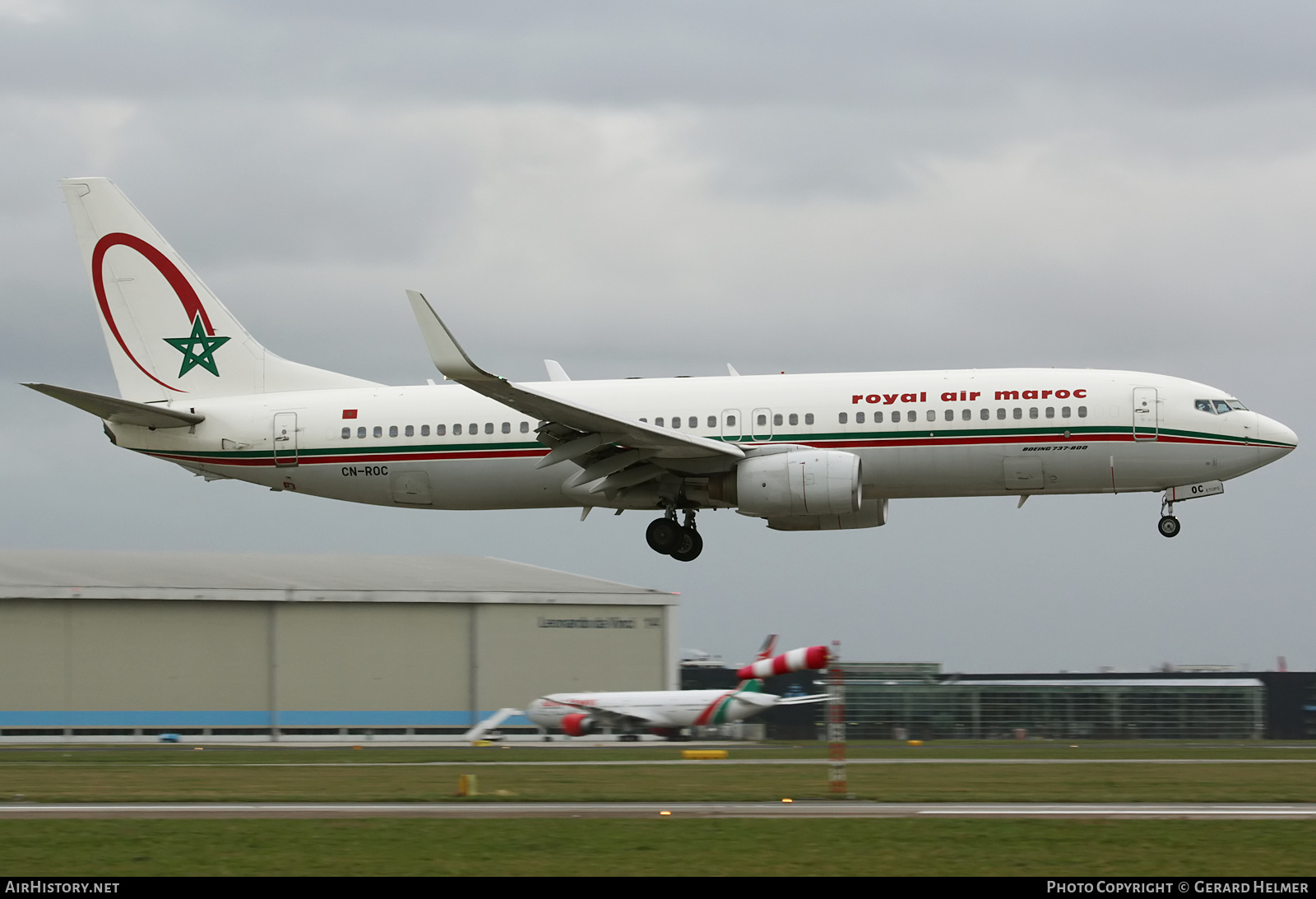 Aircraft Photo of CN-ROC | Boeing 737-8B6 | Royal Air Maroc - RAM | AirHistory.net #138849