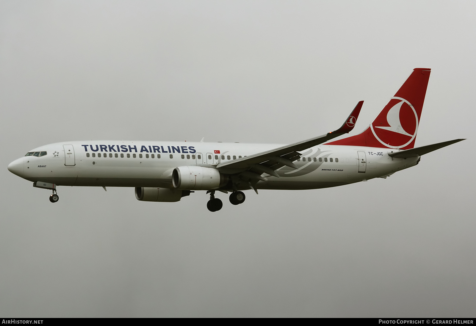 Aircraft Photo of TC-JGC | Boeing 737-8F2 | Turkish Airlines | AirHistory.net #138850