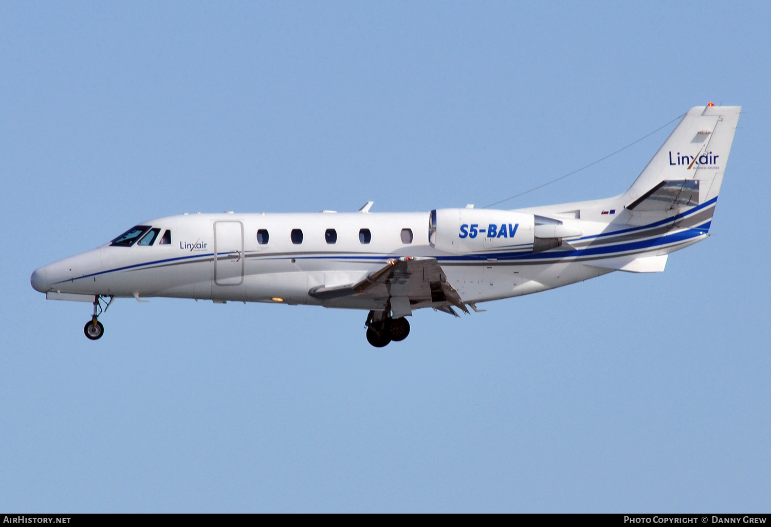 Aircraft Photo of S5-BAV | Cessna 560XL Citation XLS | Linxair Business Airlines | AirHistory.net #138852
