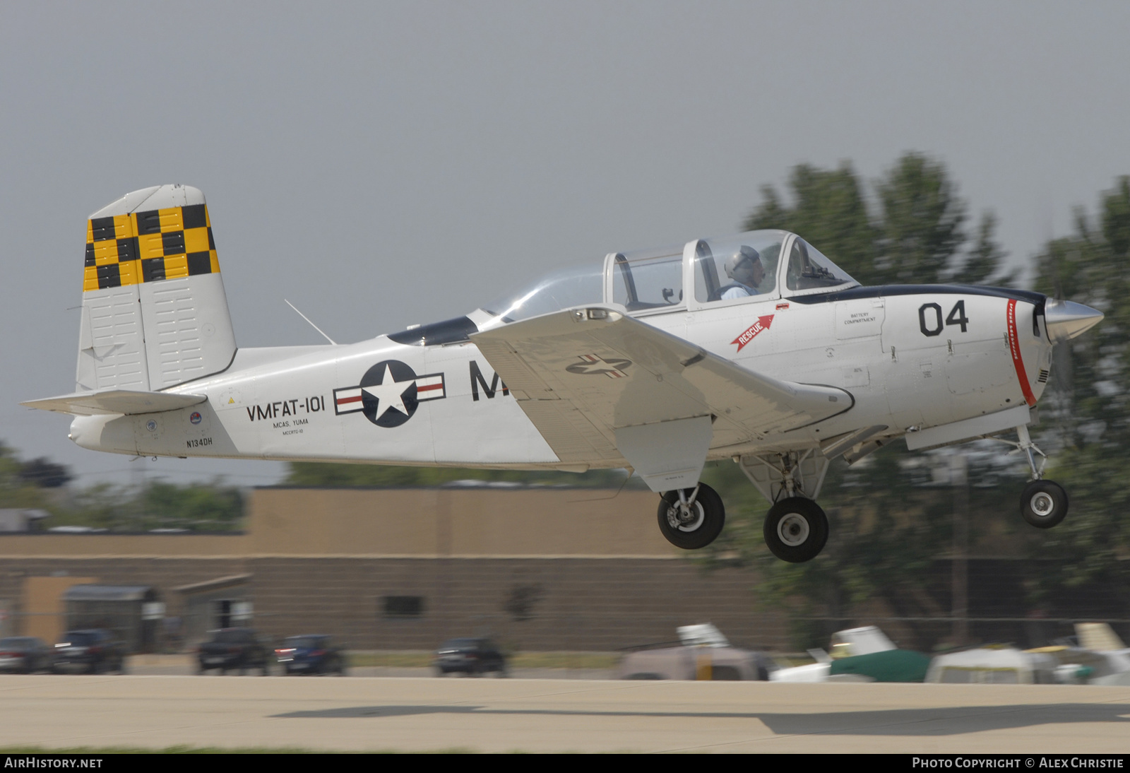 Aircraft Photo of N134DH | Beech T-34A Mentor (A45) | USA - Marines | AirHistory.net #138860