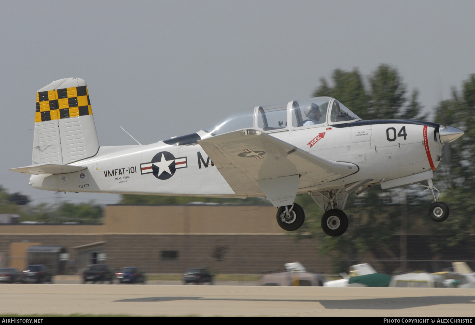 Aircraft Photo of N134DH | Beech T-34A Mentor | USA - Marines | AirHistory.net #138860