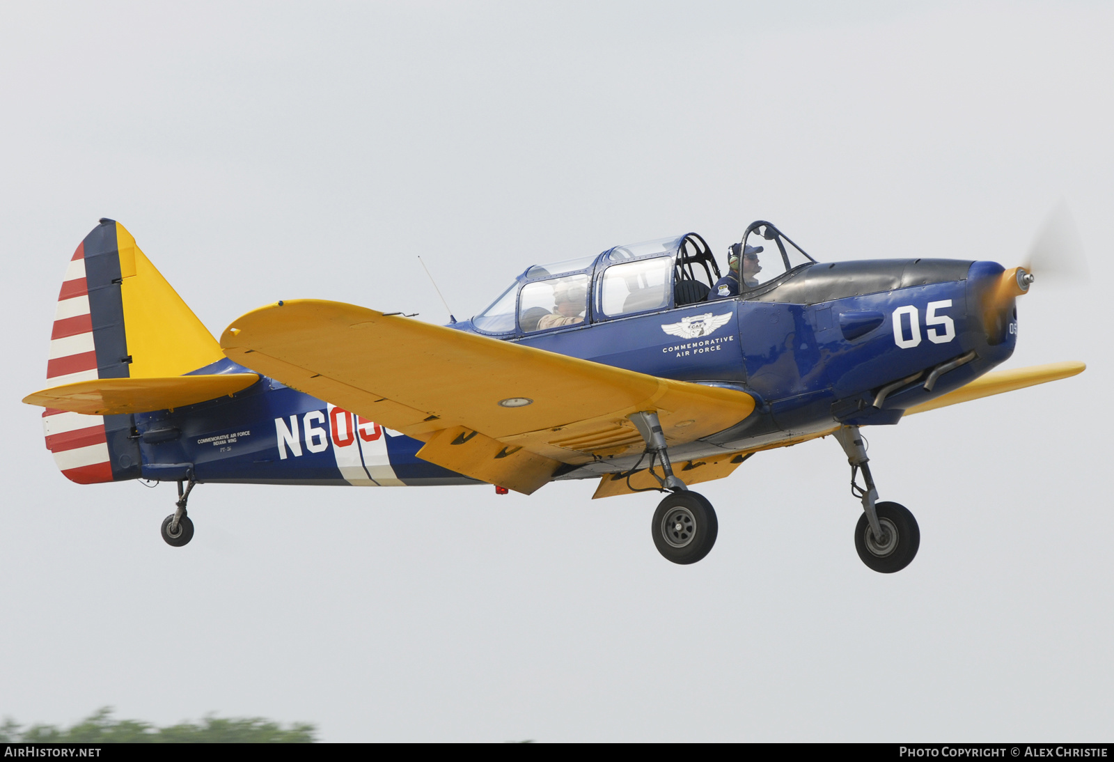 Aircraft Photo of N60535 | Fairchild PT-26A Cornell (M-62A-3) | Commemorative Air Force | USA - Air Force | AirHistory.net #138861