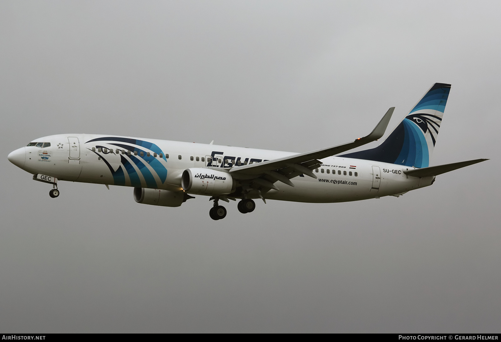 Aircraft Photo of SU-GEC | Boeing 737-866 | EgyptAir | AirHistory.net #138870