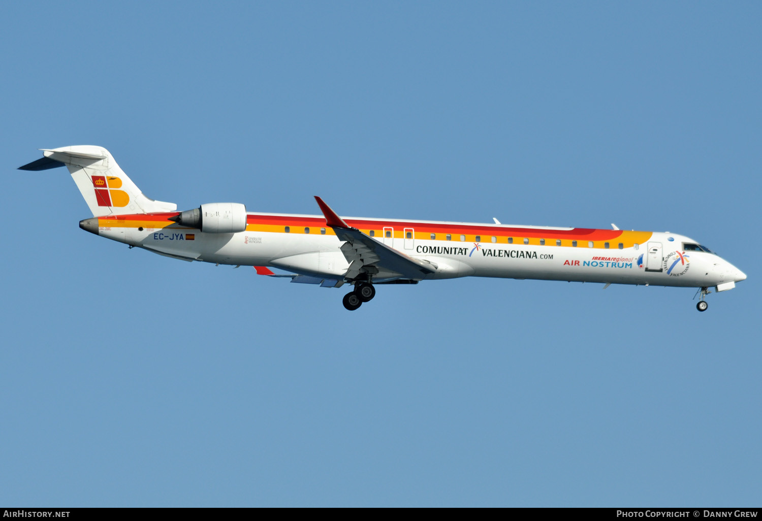 Aircraft Photo of EC-JYA | Bombardier CRJ-900ER (CL-600-2D24) | Iberia Regional | AirHistory.net #138872