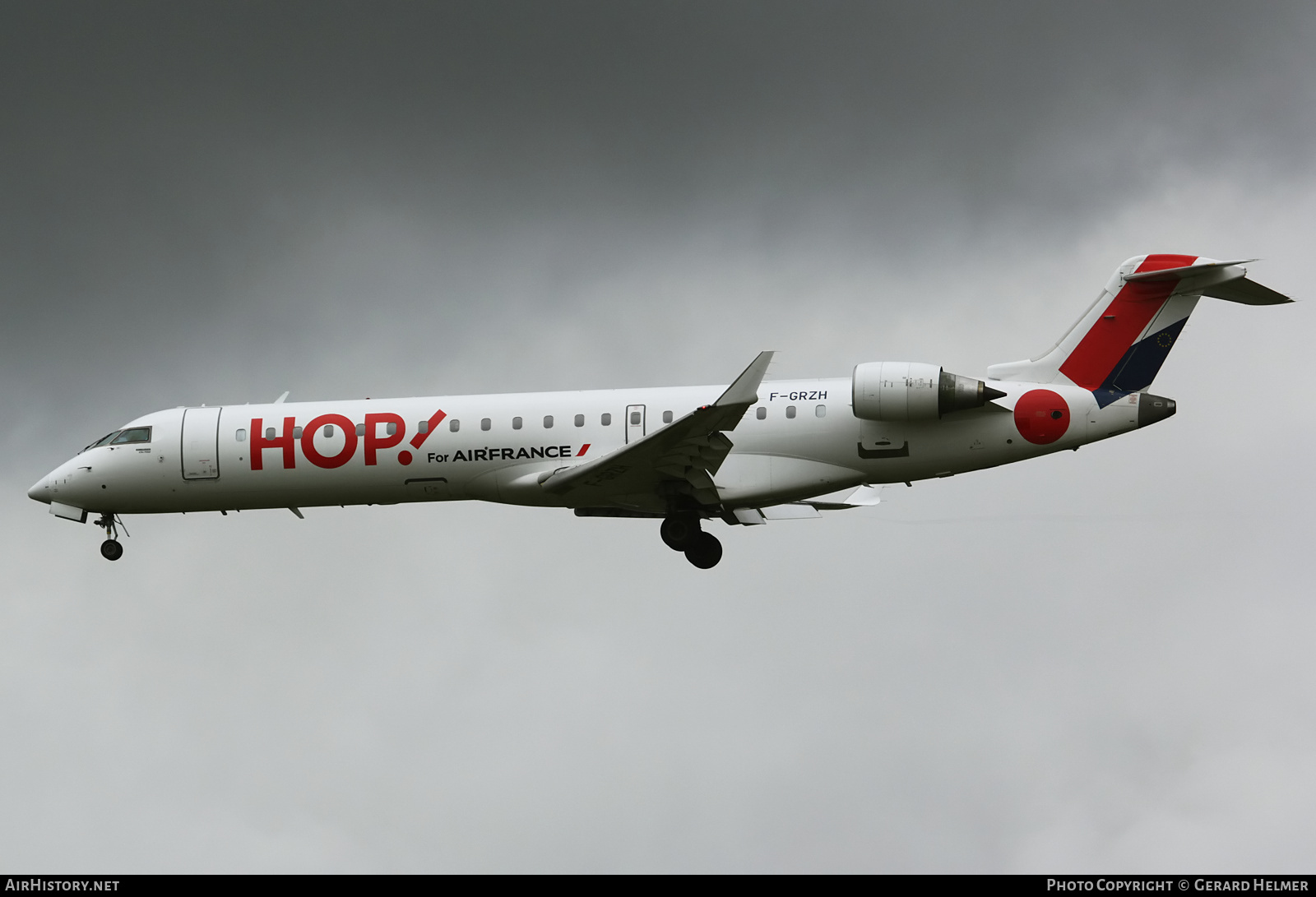 Aircraft Photo of F-GRZH | Bombardier CRJ-702 (CL-600-2C10) | Hop! | AirHistory.net #138876