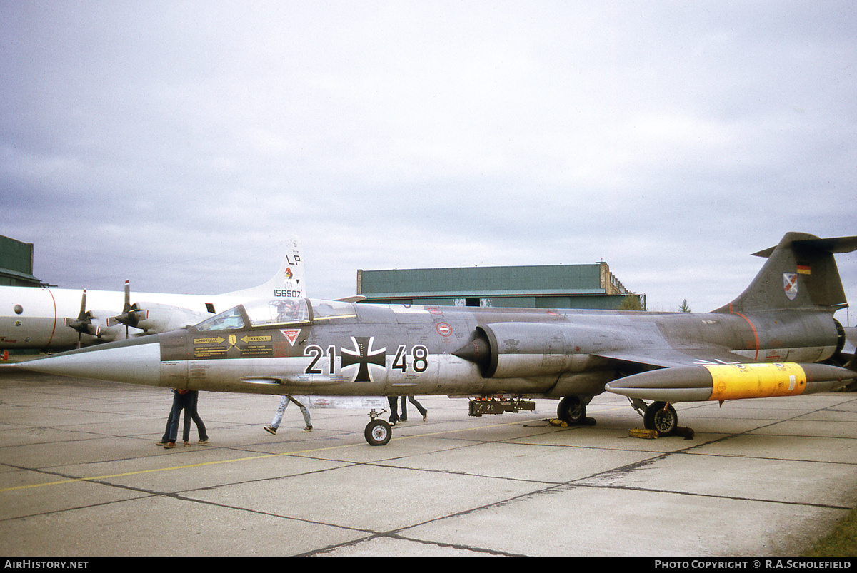 Aircraft Photo of 2148 | Lockheed F-104G Starfighter | Germany - Air Force | AirHistory.net #138877