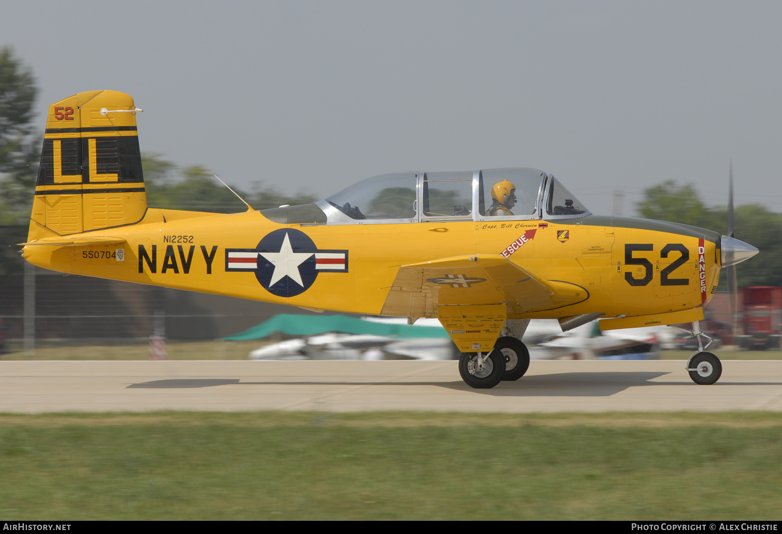 Aircraft Photo of N12252 / 550704 | Beech T-34A Mentor (A45) | USA - Navy | AirHistory.net #138878