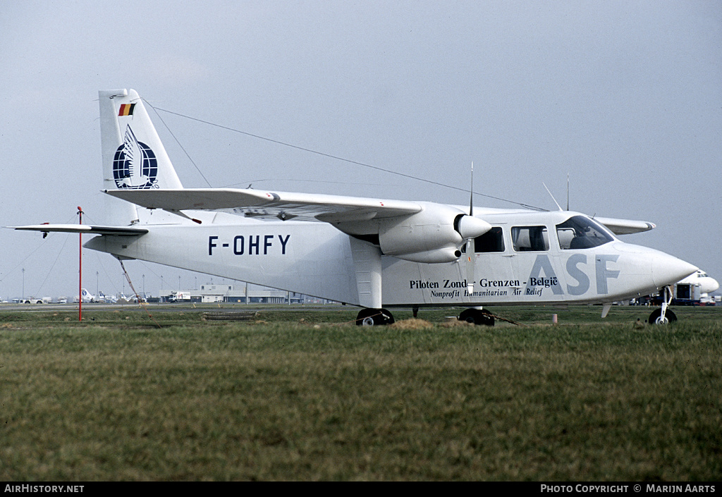 Aircraft Photo of F-OHFY | Britten-Norman BN-2A-9 Islander | ASF - Aviation Sans Frontières | AirHistory.net #138900