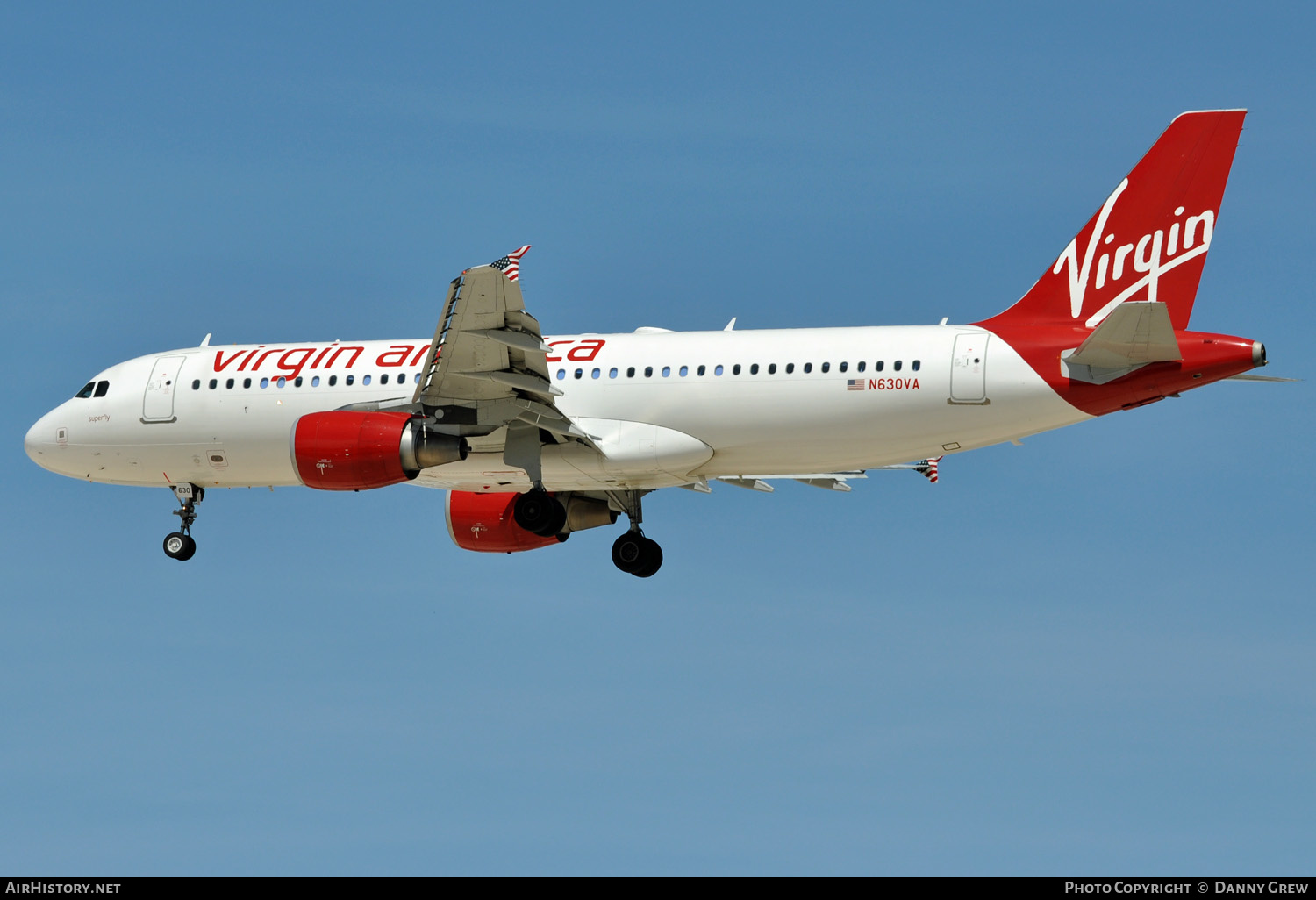 Aircraft Photo of N630VA | Airbus A320-214 | Virgin America | AirHistory.net #138901