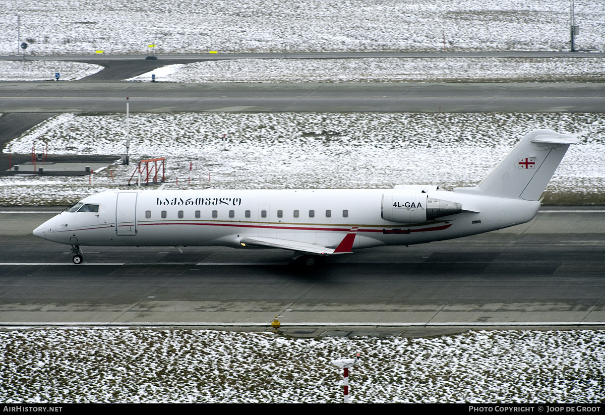 Aircraft Photo of 4L-GAA | Bombardier Challenger 850 (CRJ-200SE/CL-600-2B19) | Georgia - Government | AirHistory.net #138912