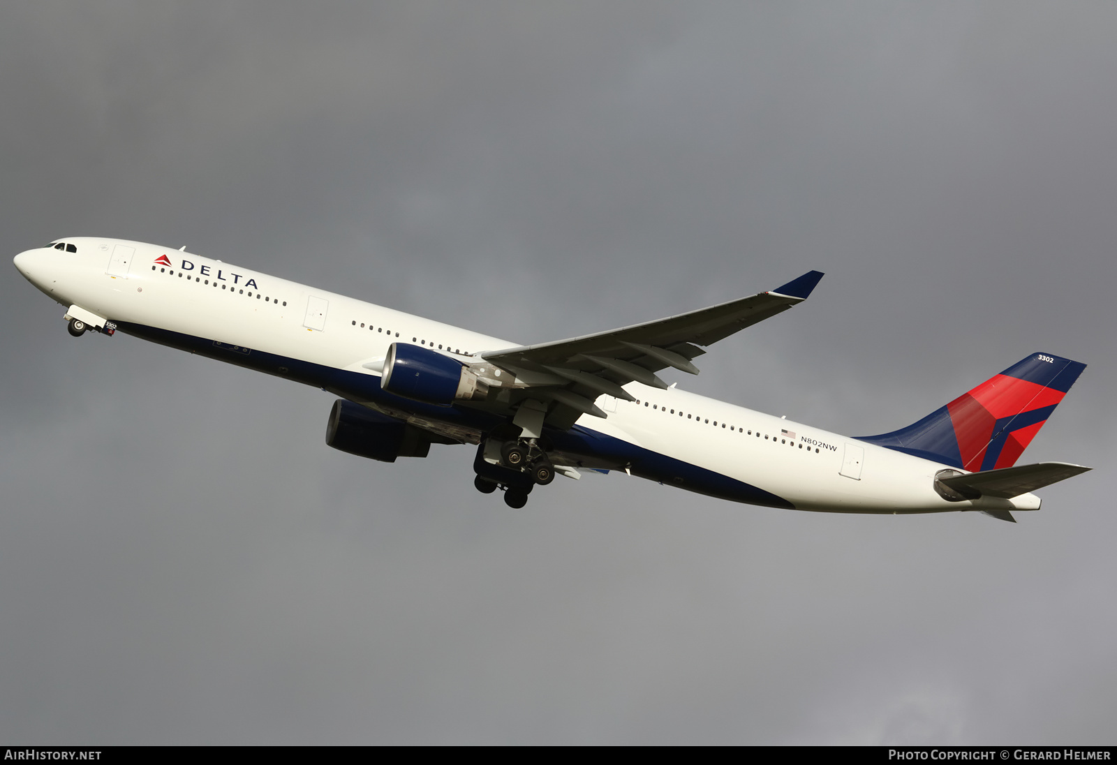 Aircraft Photo of N802NW | Airbus A330-323 | Delta Air Lines | AirHistory.net #138991