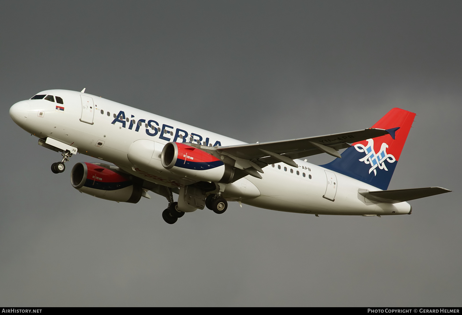 Aircraft Photo of YU-APB | Airbus A319-132 | Air Serbia | AirHistory.net #138993