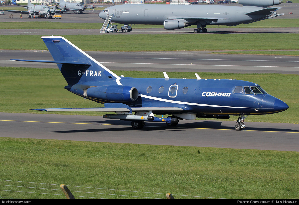 Aircraft Photo of G-FRAK | Dassault Falcon 20D | Cobham Aviation Services | AirHistory.net #138998