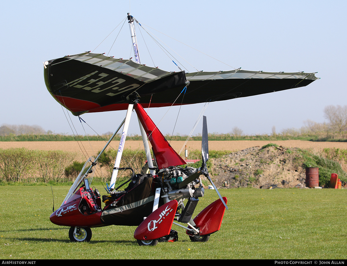 Aircraft Photo of G-CFEV | P&M Aviation Pegasus Quik 912S | AirHistory.net #139012