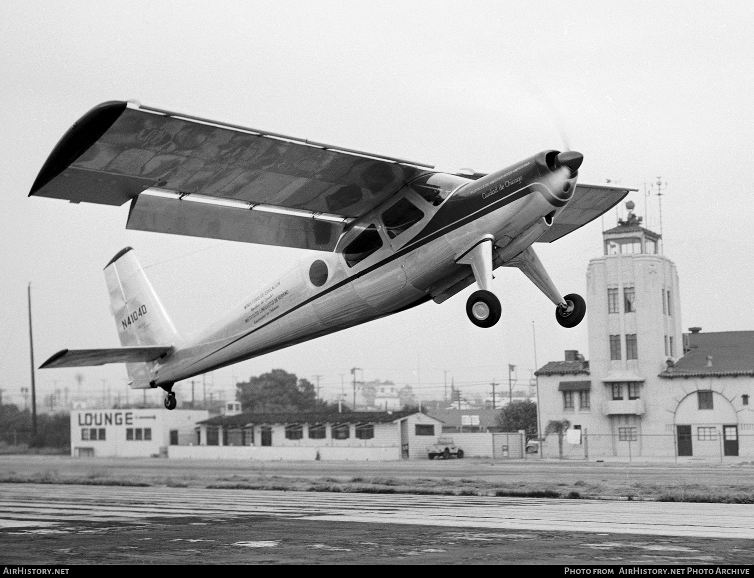 Aircraft Photo of N4104D | Helio H-391B Courier | Ministerio de Educacíon | AirHistory.net #139014