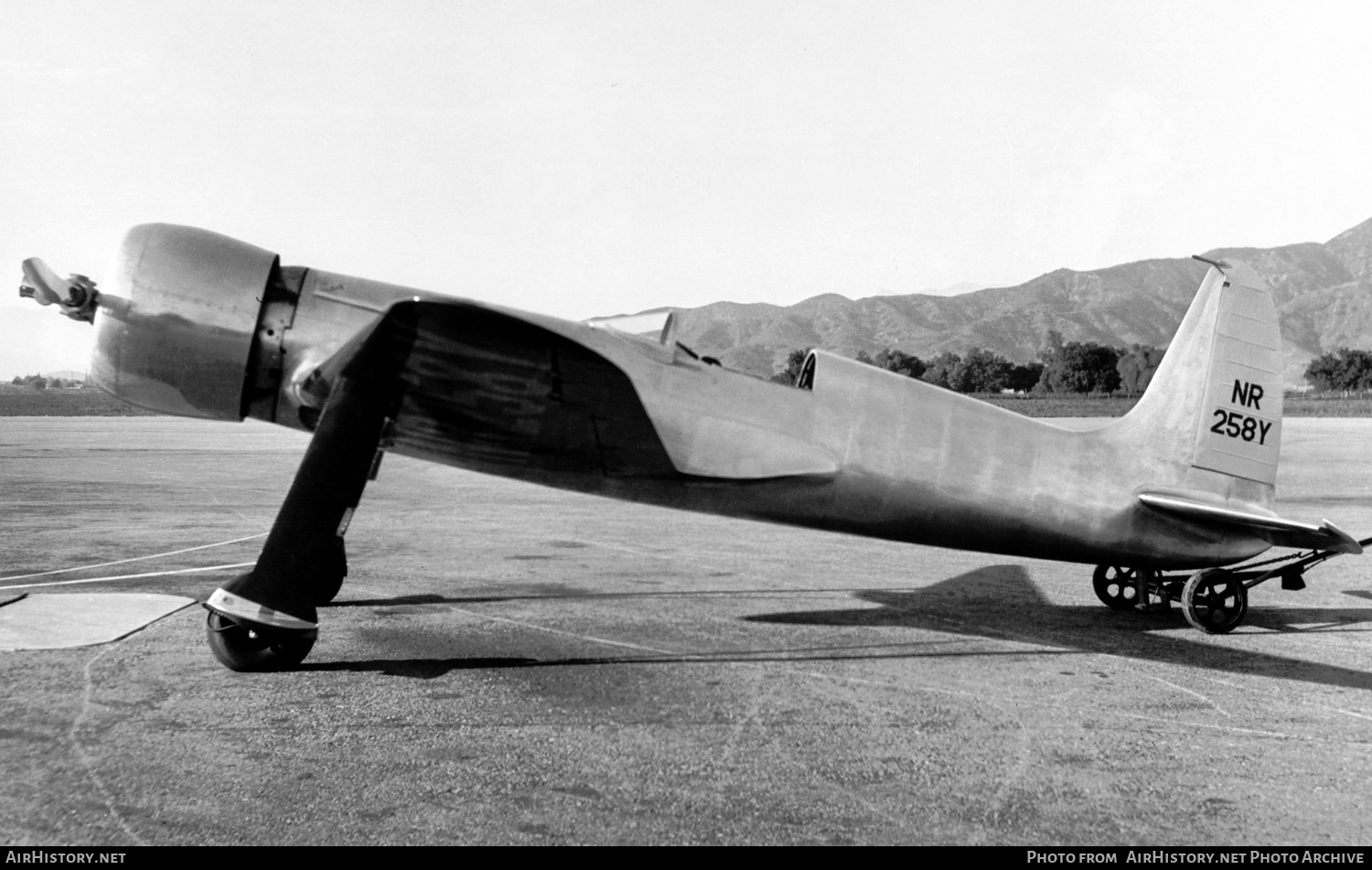 Aircraft Photo of NR258Y | Hughes H-1 | AirHistory.net #139036