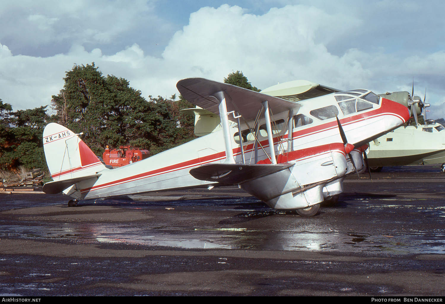 Aircraft Photo of ZK-AHS | De Havilland D.H. 89A Dragon Rapide | AirHistory.net #139048