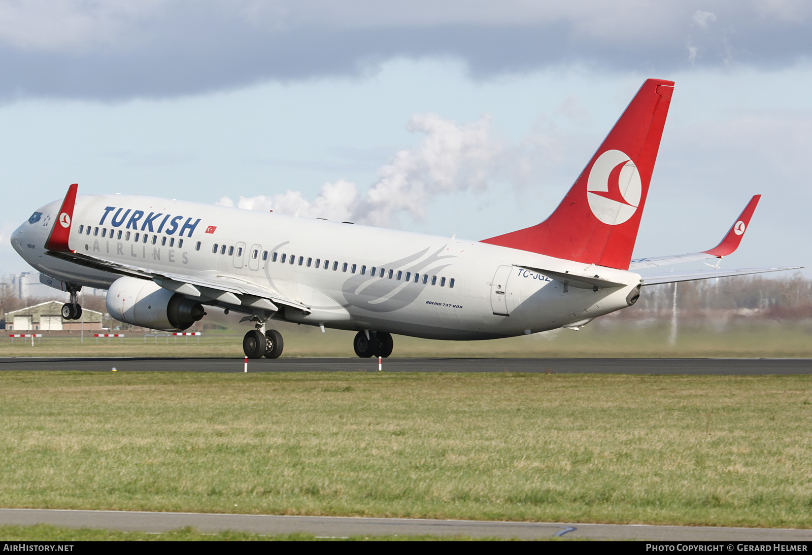 Aircraft Photo of TC-JGZ | Boeing 737-8F2 | Turkish Airlines | AirHistory.net #139063