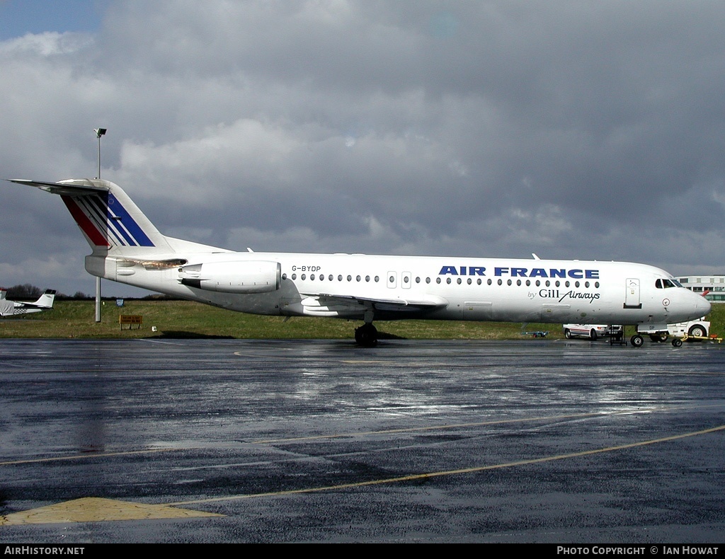 Aircraft Photo of G-BYDP | Fokker 100 (F28-0100) | Air France | AirHistory.net #139069