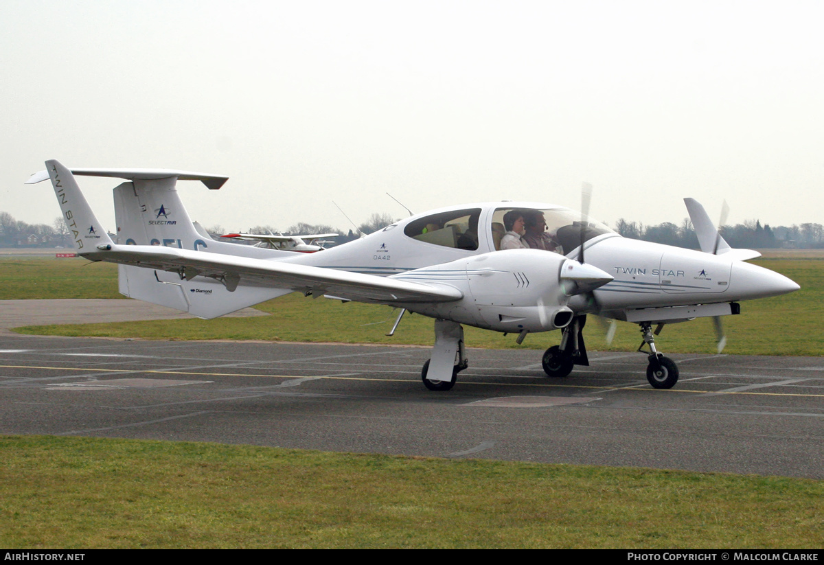 Aircraft Photo of G-SELC | Diamond DA42 Twin Star | AirHistory.net #139088