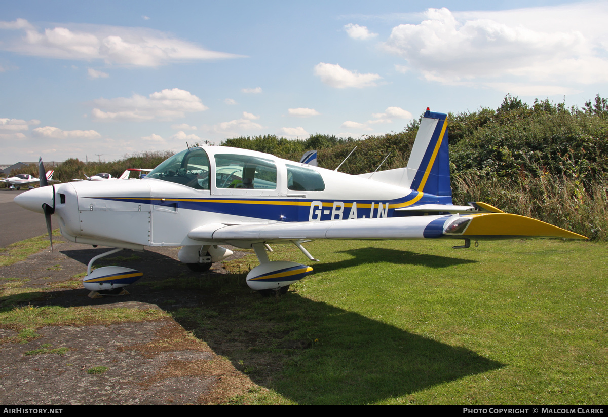 Aircraft Photo of G-BAJN | Grumman American AA-5 Traveler | AirHistory.net #139091