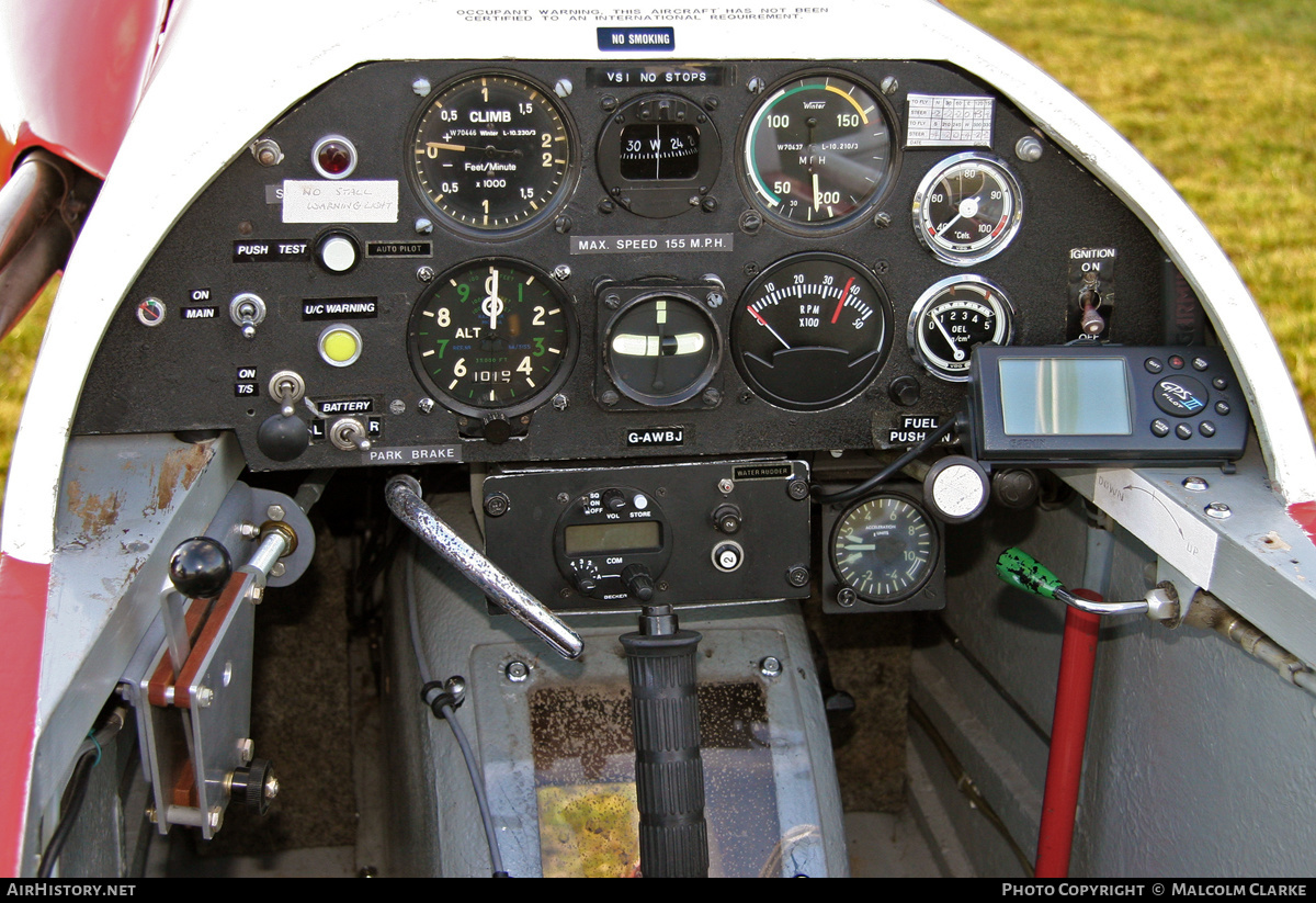 Aircraft Photo of G-AWBJ | Sportavia-Pützer Fournier RF-14D | AirHistory.net #139097