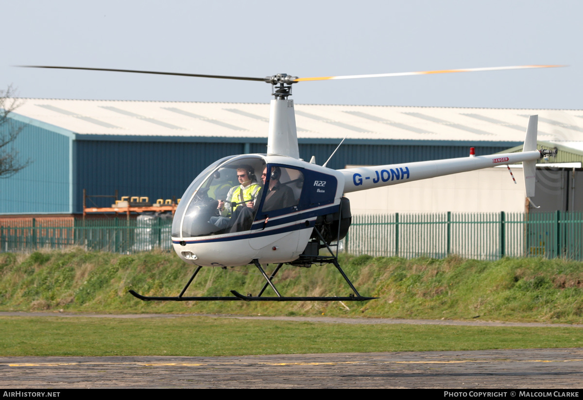 Aircraft Photo of G-JONH | Robinson R-22 Beta | AirHistory.net #139099
