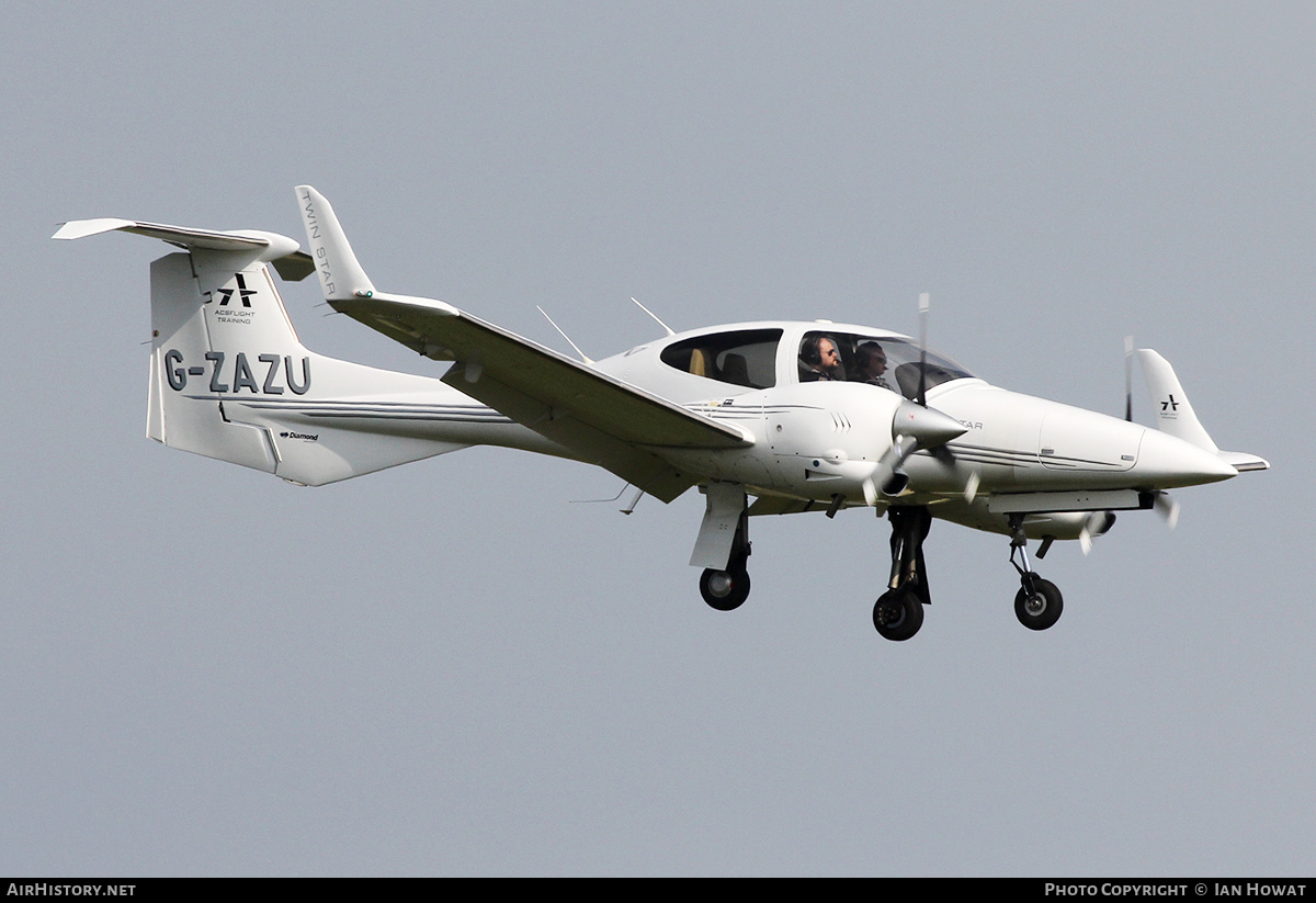 Aircraft Photo of G-ZAZU | Diamond DA42 Twin Star | ACS Flight Training | AirHistory.net #139106