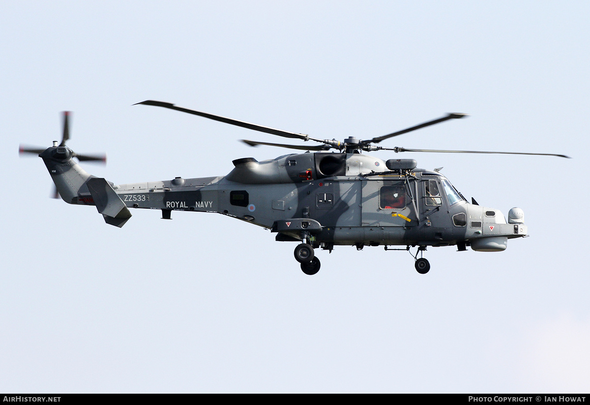 Aircraft Photo of ZZ533 | AgustaWestland AW-159 Wildcat HMA2 | UK - Navy | AirHistory.net #139126