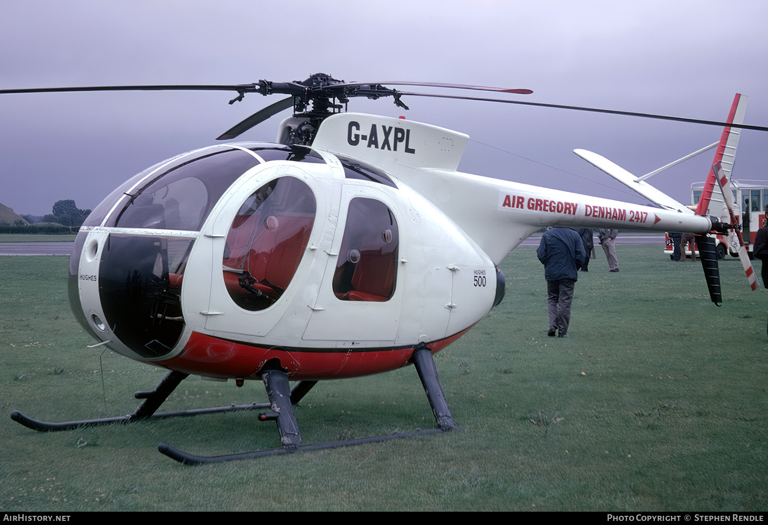 Aircraft Photo of G-AXPL | Hughes 500C (369HS) | Air Gregory | AirHistory.net #139135